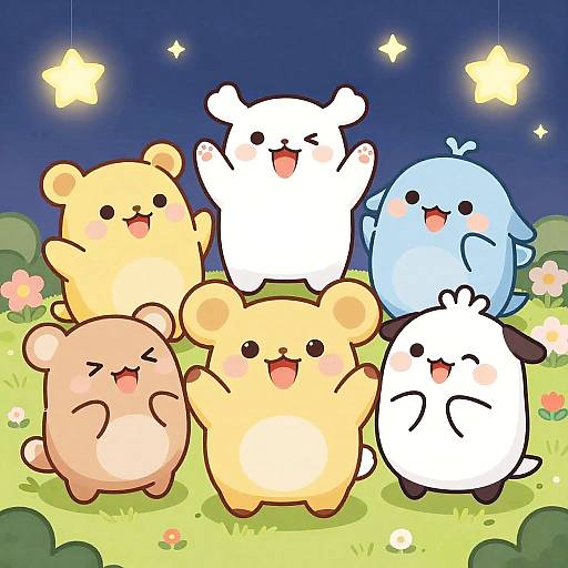 Whimsical Chibi Fantasy Fanart