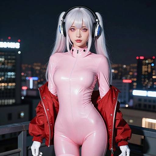 Stunning Portrait of a Cityscape Diva