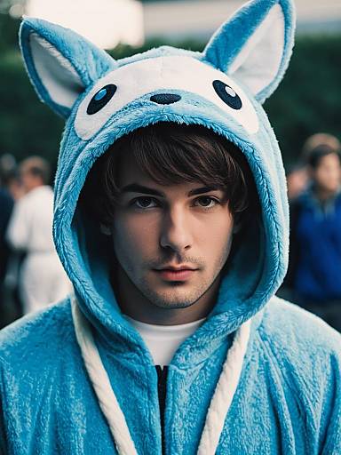 Solo Male in Faherty Animal Kigurumi