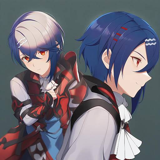 Illustration of Alcryst (fire emblem), fire emblem in the style of Lotosu