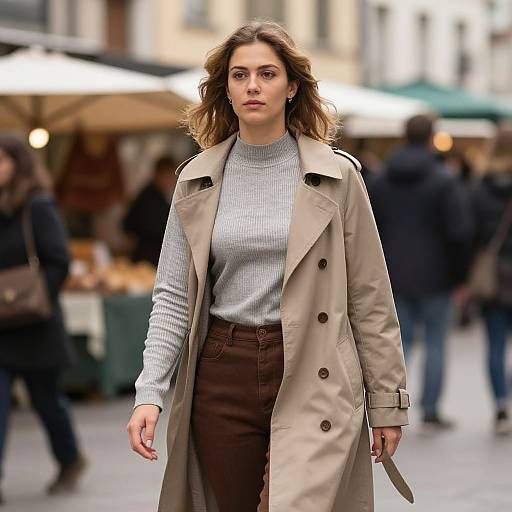 Casual Layering: European Autumn Style