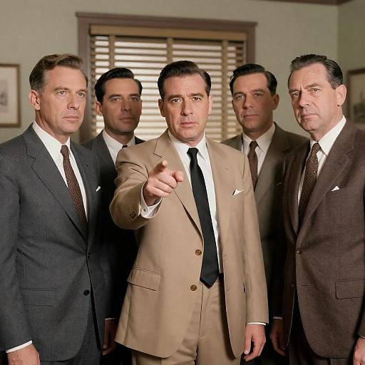 1950s Quartet: Man in Tan Points