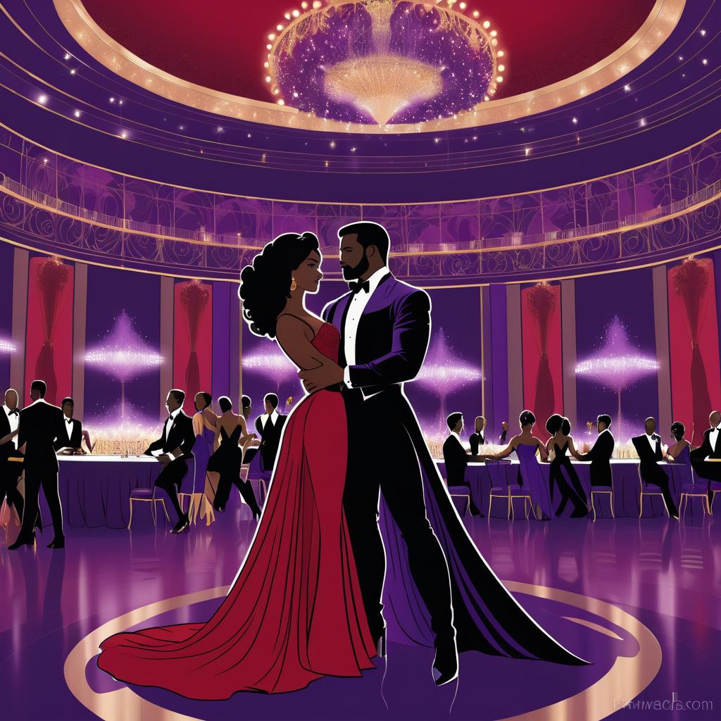 Dramatic DC Ballroom Dance Scene