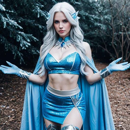 Killer Frost Cosplay Costume Concept