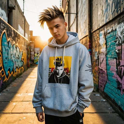 Urban Skate Style with Faux Hawk Fade