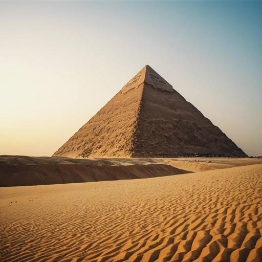 The Great Pyramid of Giza at Dawn