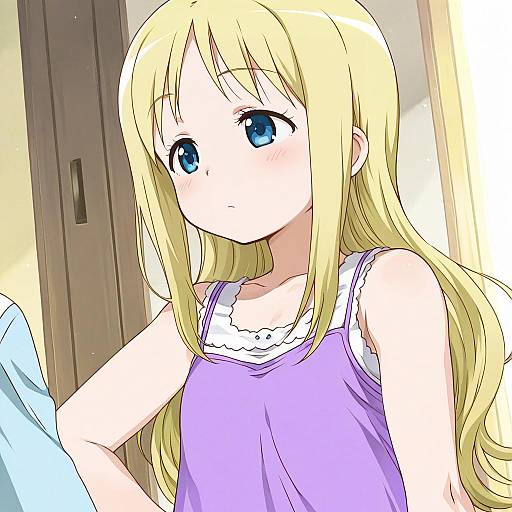 Illustration of Ana coppola, ichigo mashimaro in the style of Kanmiya shinobu