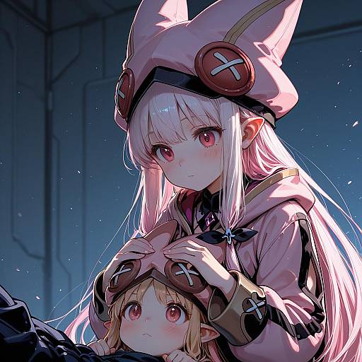 Illustration of Habetrot (fate), fate (series) in the style of Minato hitori