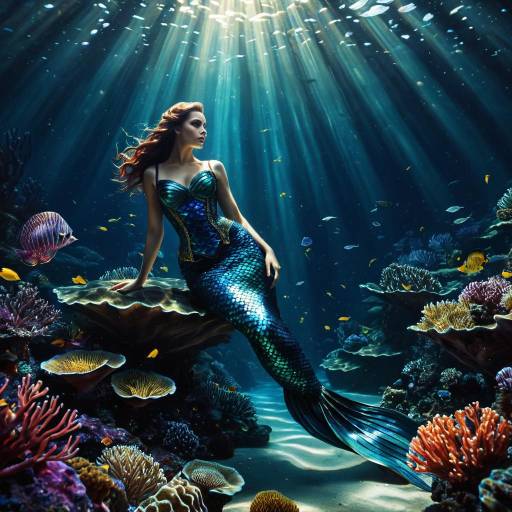 Underwater Mermaid Fashion Concept Art Underwater Mermaid Fashion Concept Art