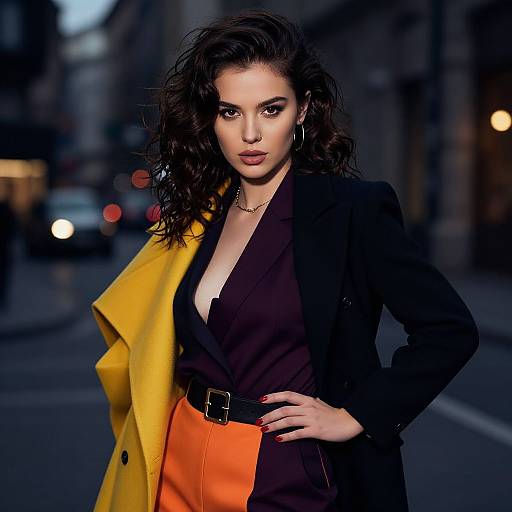 Stylish Sexy Slavic Girl Urban