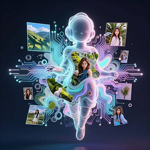 AI Image Modifier as Digital Entity