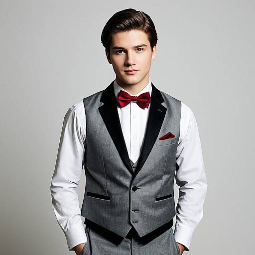 Stylish Groom in Formal Attire