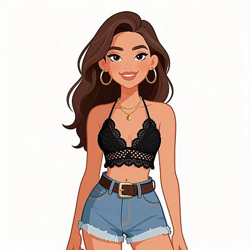 Boho Chic Woman Smiling Fashion