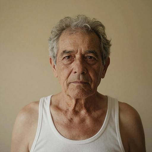 Portrait of a Weathered Older Man