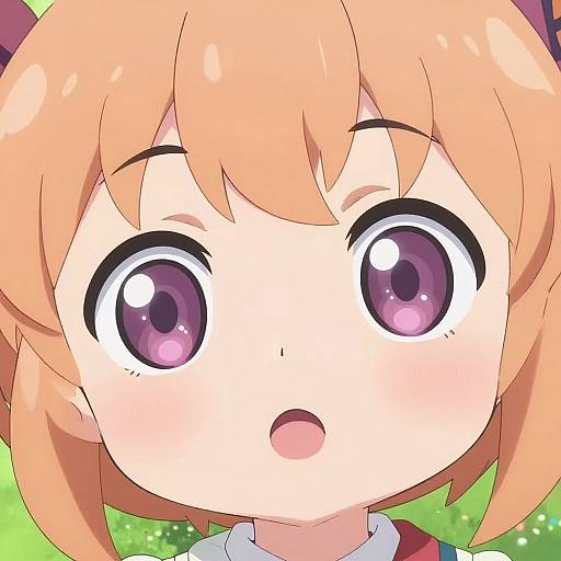 Cute Anime Owo Face Close-Up