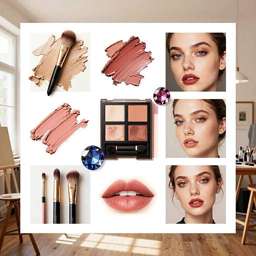 Creative Makeup Idea Mood Board