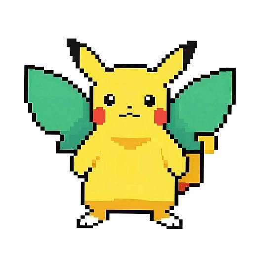 Pixel Art Hybrid Creature Sprite