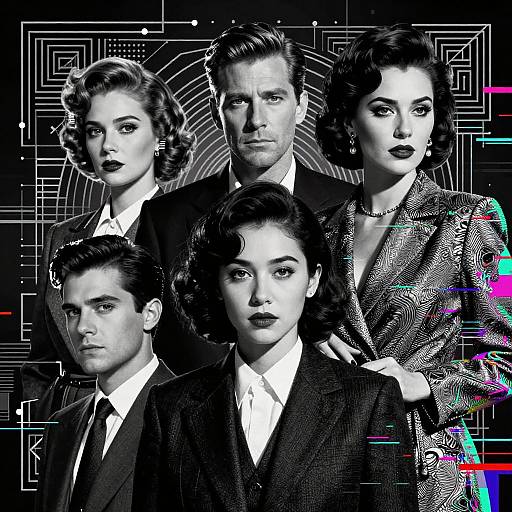 AI Noir Movie Cover Art