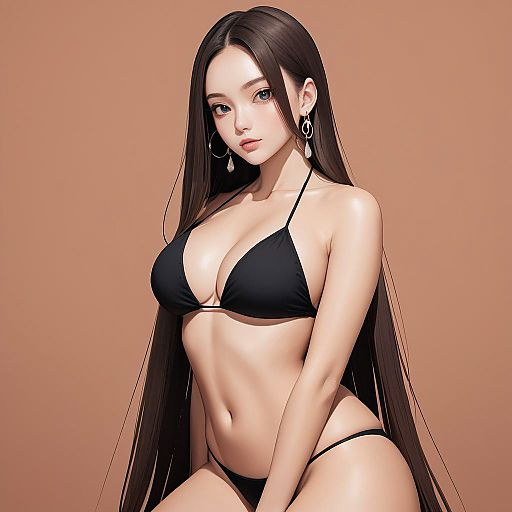 Trendy Influencer in Spirited Away Style