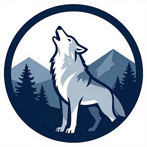 Howling Wolf Valley Logo
