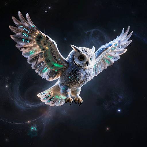 Mystical Owl-Shaped Planetary Nebula