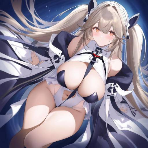 Illustration of Anchorage (azur lane), azur lane in the style of Thomasz