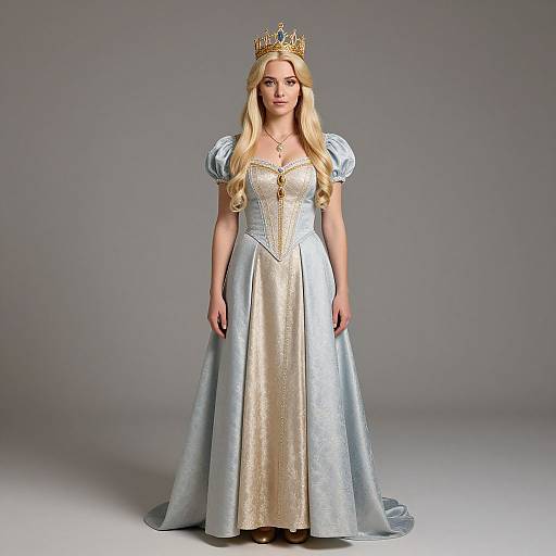 Adult Fiona Costume with Crown