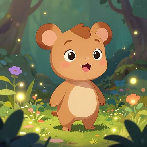 Toadette in Enchanted Fairy Tale Setting