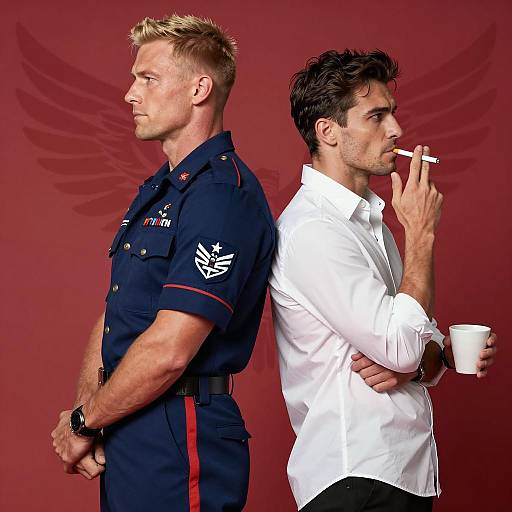 Heroic Duo in Contrasting Styles