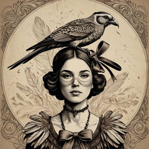 Surreal Fantasy Portrait of a Woman