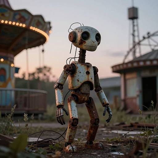 FNIA Animatronic in Abandoned Park