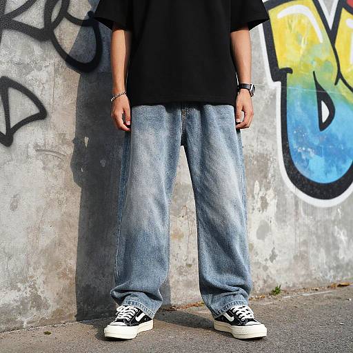 Urban Streetwear Fashion Portrait