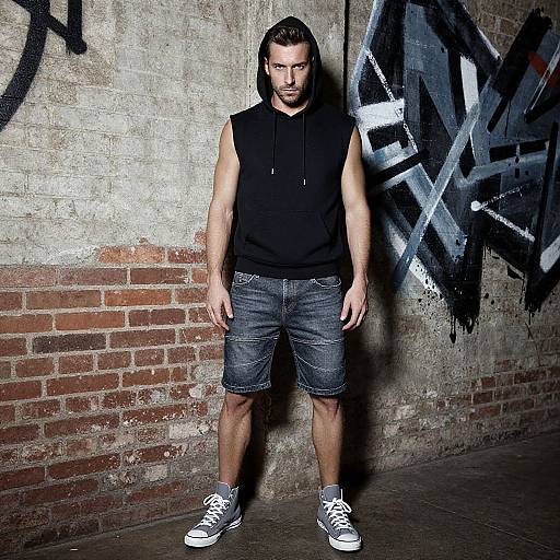 Edgy Man in Industrial Loft