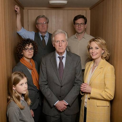 Candid Group Gathering in Cozy Room