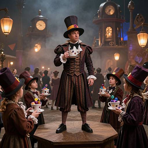 Mad Hatter Festival Scene