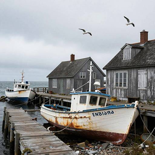 Haunting Abandonment in Coastal Village