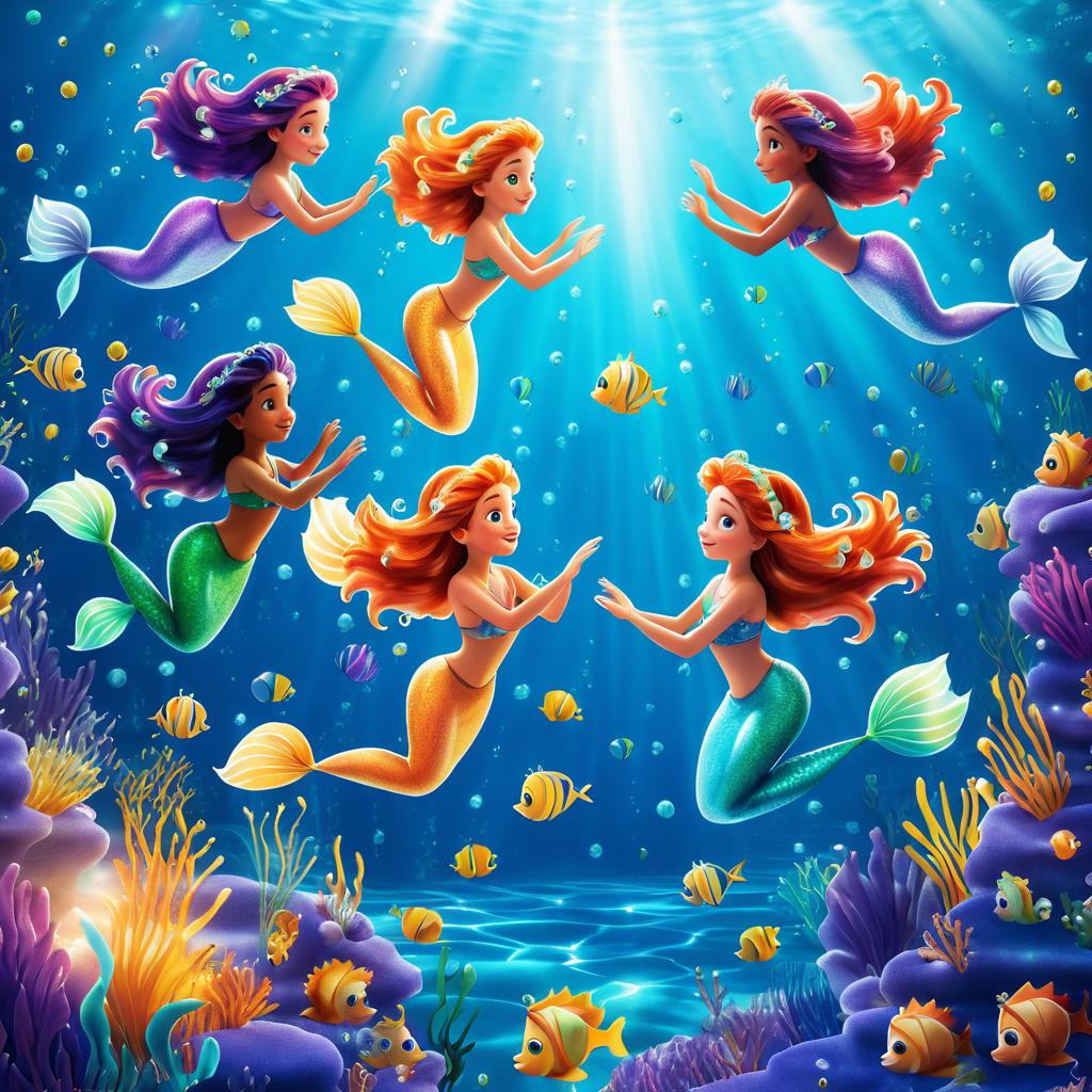 Underwater Mermaid Birthday Celebration