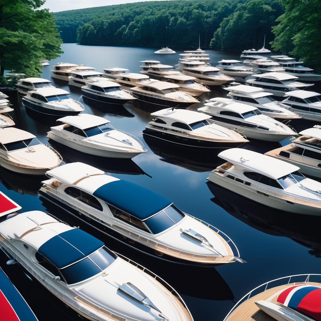 Vintage 1980s Yacht Party in Tuxedo