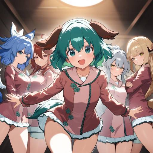 Colorful Chorus of Unique Characters