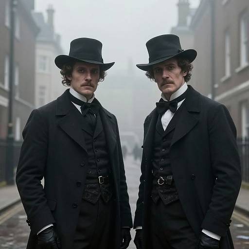 Victorian London Mystery Scene