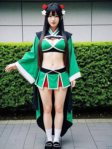 Cosplay photo of hanazono tae. Costume clothes