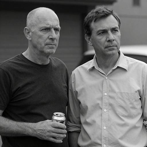 Serious Companionship in Black and White