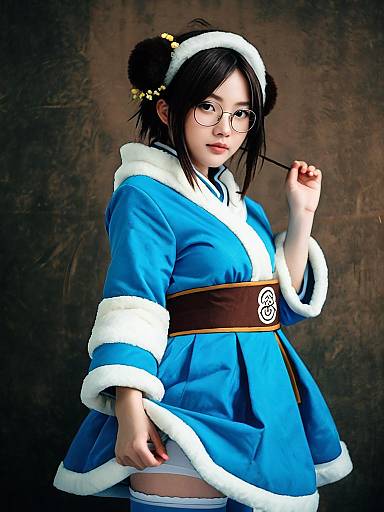 Realistic Mei Yoneme Cosplay Photo
