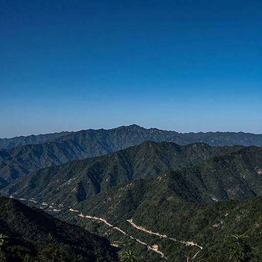Mountain Range from High Plateau