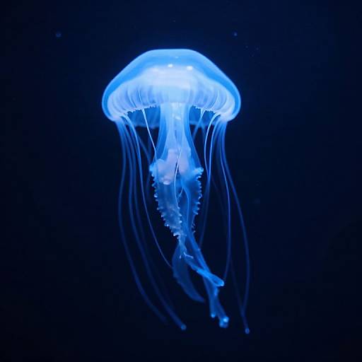 Ethereal Jellyfish in Cosmic Void