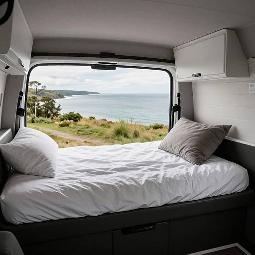 Rock and Roll Van Bed View