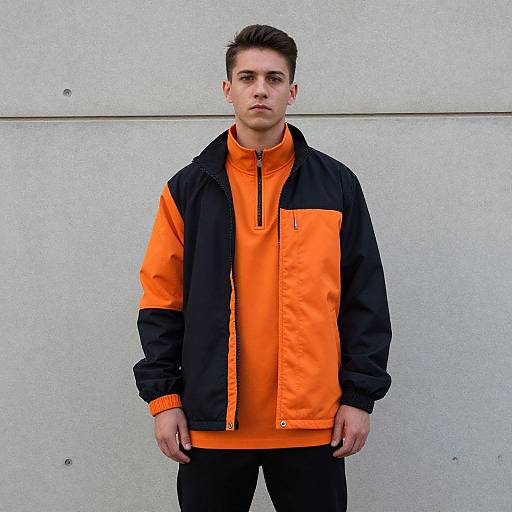 Urban Dance Style with Vibrant Jacket