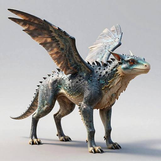 Hyper-Realistic Aquatic-Terrestrial Animal Hybrids