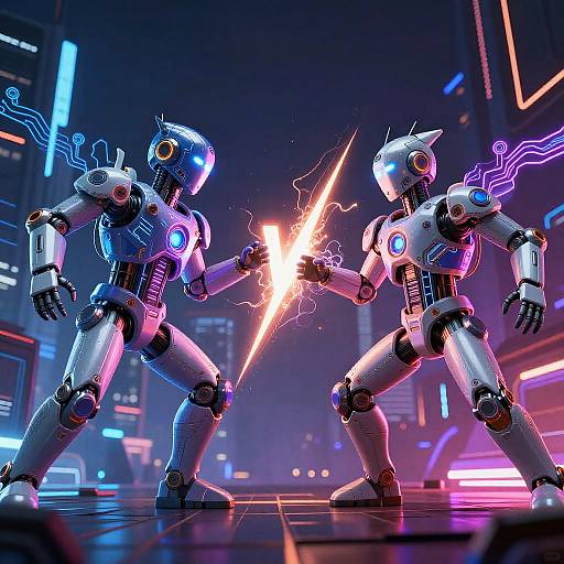 Futuristic AI Art Generator Showdown