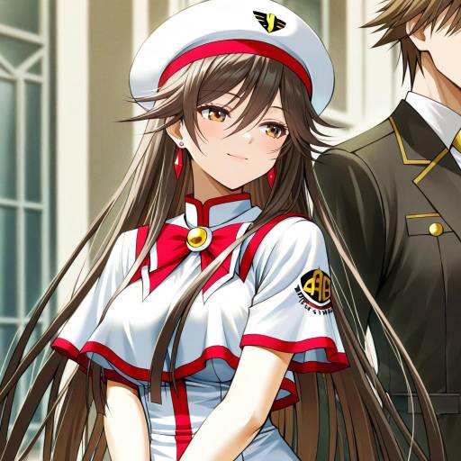 Illustration of Akira ferrari, aria (manga) in the style of Fagi (kakikaki)